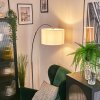 Bassagoda Staande lamp Chroom, Zwart, 1-licht
