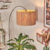 Granja Staande lamp Nikkel mat, Zwart, 1-licht
