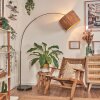 Granja Staande lamp Nikkel mat, Zwart, 1-licht