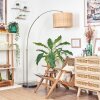 Cavaca Staande lamp Nikkel mat, Zwart, 1-licht