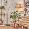 Ramila Staande lamp Nikkel mat, Zwart, 1-licht