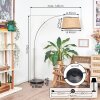 Ramila Staande lamp Nikkel mat, Zwart, 1-licht