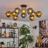 Ripoll Plafondlamp, Kogellampje Blauw, Goud, Groen, 10-lichts