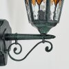 Hongkong Wandlamp voor buiten, Wandlamp Groen, Zwart, 1-licht