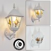 Naofe Wandlamp voor buiten, Wandlamp Wit, 1-licht