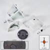 Naofe Wandlamp voor buiten, Wandlamp Wit, 1-licht