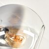 Koyoto Plafondlamp, Kogellampje 81 cm Amber, Duidelijk, Rookkleurig, 10-lichts