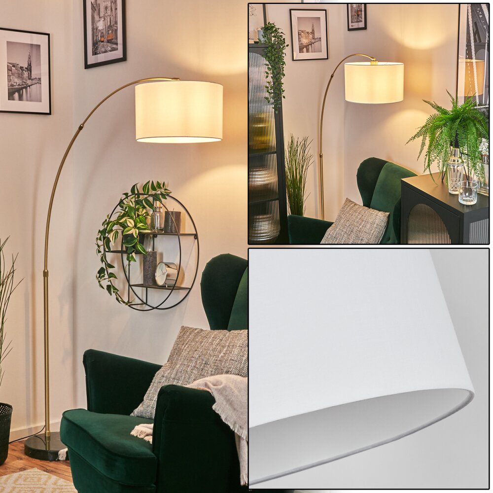 Bassagoda Staande lamp Messing, Zwart, 1-licht main product photo