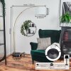 Bassagoda Staande lamp Messing, Zwart, 1-licht