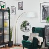 Bassagoda Staande lamp Messing, Zwart, 1-licht