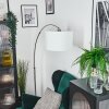 Soungou Staande lamp Nikkel mat, Zwart, 1-licht