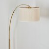 Bassagoda Staande lamp Messing, Zwart, 1-licht