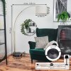 Bassagoda Staande lamp Messing, Zwart, 1-licht