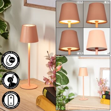 Salgadinho Buiten tafellamp, Tafellamp LED Wit, 1-licht