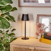 Salgadinho Buiten tafellamp, Badkamerlamp, Tafellamp LED Zwart, 1-licht