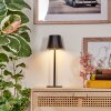 Salgadinho Buiten tafellamp, Badkamerlamp, Tafellamp LED Zwart, 1-licht