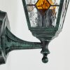 Naofe Wandlamp voor buiten, Wandlamp Groen, Zwart, 1-licht