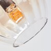 Koyoto Plafondlamp, Kogellampje 78 cm Amber, Duidelijk, Rookkleurig, 6-lichts