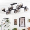 Koyoto Plafondlamp, Kogellampje Duidelijk, Rookkleurig, 10-lichts Koyoto Plafondlamp, Kogellampje Duidelijk, Rookkleurig, 10-lichts