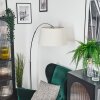 Bassagoda Staande lamp Chroom, Zwart, 1-licht
