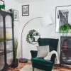 Bassagoda Staande lamp Koperkleurig, Zwart, 1-licht