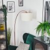 Bassagoda Staande lamp Koperkleurig, Zwart, 1-licht