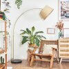 Sabadim Staande lamp Messing, Zwart, 1-licht