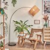 Cavaca Staande lamp Chroom, Zwart, 1-licht
