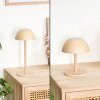 Laken Buiten tafellamp, Badkamerlamp, Tafellamp LED Beige, 1-licht