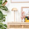 Laken Buiten tafellamp, Badkamerlamp, Tafellamp LED Beige, 1-licht