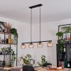 Koyoto Hanglamp, Kogellampje, Hanglamp Amber, Duidelijk, 4-lichts