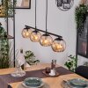 Koyoto Hanglamp, Kogellampje, Hanglamp Amber, 4-lichts Koyoto Hanglamp, Kogellampje, Hanglamp Amber, 4-lichts