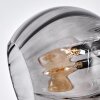 Koyoto Plafondlamp, Kogellampje 85 cm Amber, Duidelijk, Rookkleurig, 8-lichts