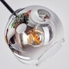 Ripoll Plafondlamp, Kogellampje Chroom, Goud, Duidelijk, Koperkleurig, Rookkleurig, 6-lichts