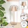 Salgadinho Buiten tafellamp, Tafellamp LED Zandkleurig, 1-licht
