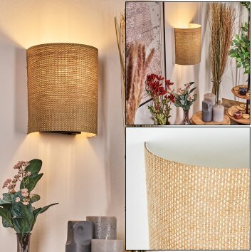 Labrujo Licht omhoog & omlaag, Wandlamp Zwart, 1-licht
