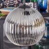 Koyoto Hanglamp, Kogellampje, Cluster hanglamp Amber, Goud, Duidelijk, Rookkleurig, 4-lichts