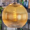 Koyoto Hanglamp, Kogellampje, Cluster hanglamp Amber, Goud, Duidelijk, Rookkleurig, 4-lichts