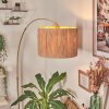 Granja Staande lamp Messing, Zwart, 1-licht