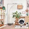 Granja Staande lamp Messing, Zwart, 1-licht