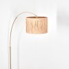 Granja Staande lamp Messing, Zwart, 1-licht