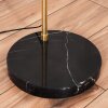 Granja Staande lamp, Booglampen Messing, Zwart, 1-licht