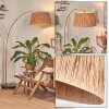 Granja Staande lamp Messing, Zwart, 1-licht