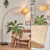 Sabadim Staande lamp Messing, Zwart, 1-licht