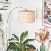 Sabadim Staande lamp Messing, Zwart, 1-licht