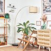 Sabadim Staande lamp Messing, Zwart, 1-licht