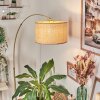 Sabadim Staande lamp Messing, Zwart, 1-licht
