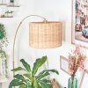 Cavaca Staande lamp Messing, Zwart, 1-licht