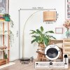 Cavaca Staande lamp Messing, Zwart, 1-licht