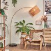 Cavaca Staande lamp Messing, Zwart, 1-licht